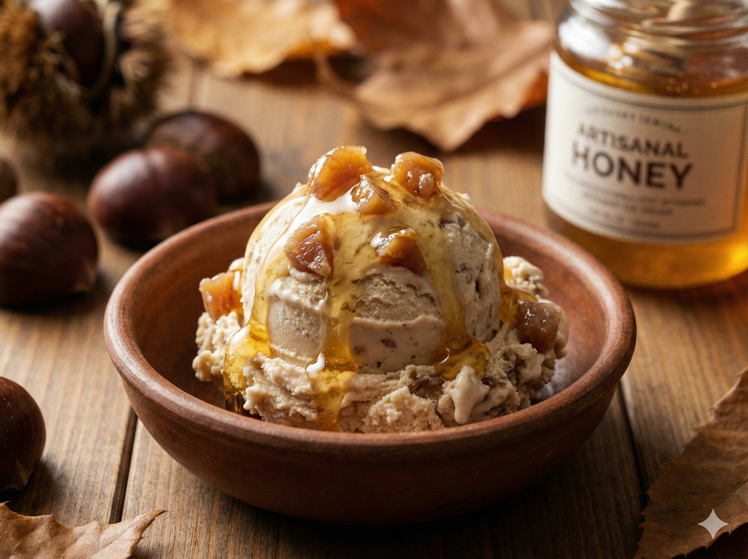 Kestane ve Bal Dondurma